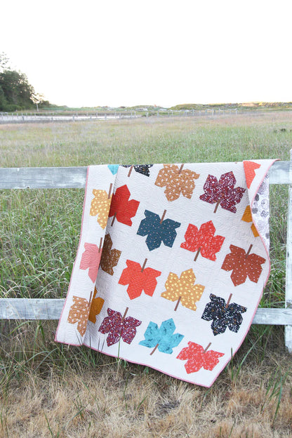 Cluck Cluck Sew Fall Leaves Quilt Pattern