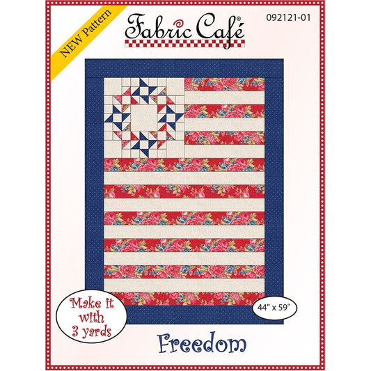 Fabric Cafe Freedom Quilt Pattern