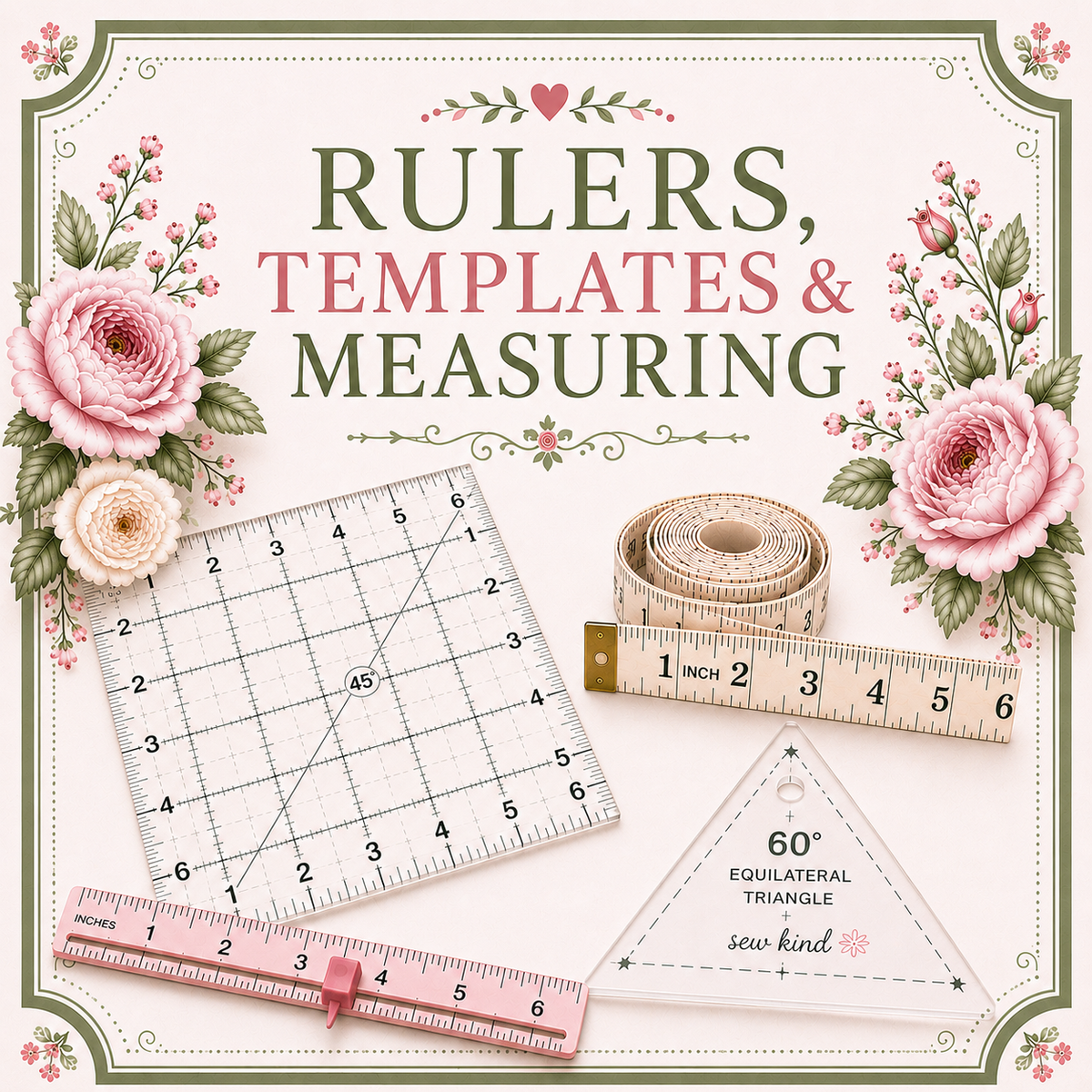 Rulers, Templates & Measuring