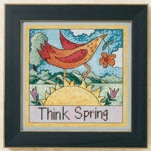 Mill Hill ST151101 Think Spring Cross Stitch Kit