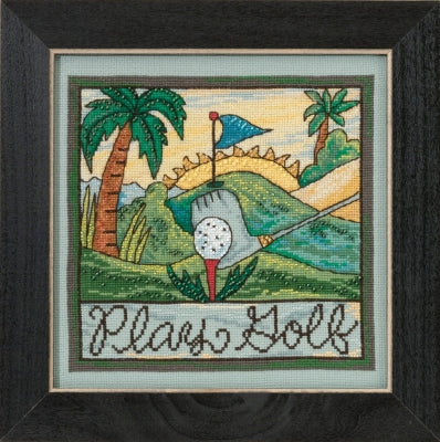 Mill Hill ST305101 Play Golf Cross Stitch Kit