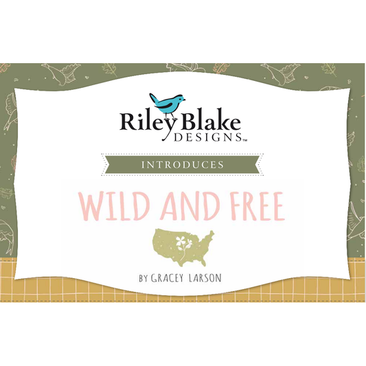 Mystery 1 yard Bundle - Wild and Free 5pc