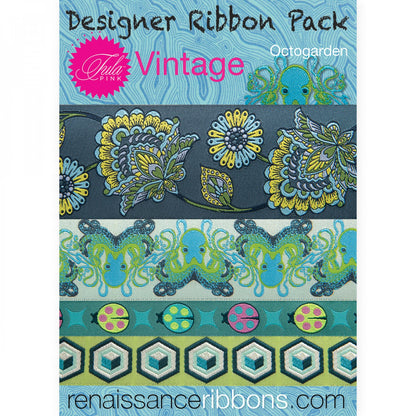 Designer Ribbon Tula Pink Octogarden Pack
