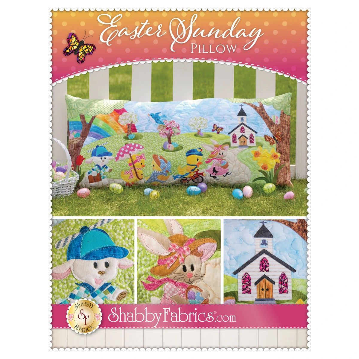 Shabby Fabrics Easter Sunday Series - Pillow Pattern