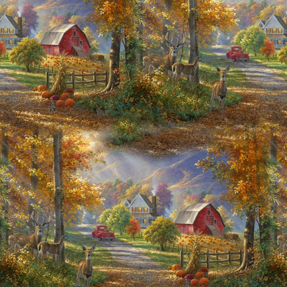 Fall Memories Allover - By the yard