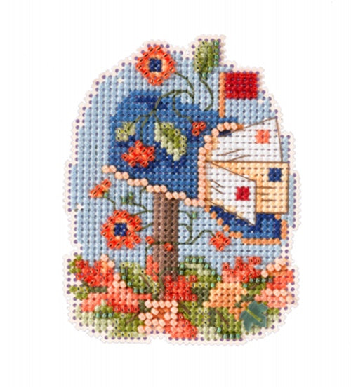 Mill Hill MH182224 Fall Mailbox Cross Stitch Kit