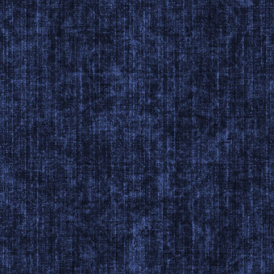 Paint Strokes Fabric - Navy - By the yard