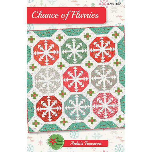 Anka's Treasures Chance of Flurries Quilt Pattern