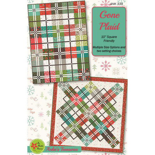 Anka's Treasures Gone Plaid Quilt Pattern