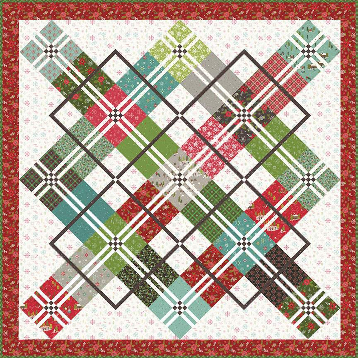 Anka's Treasures Gone Plaid Quilt Pattern