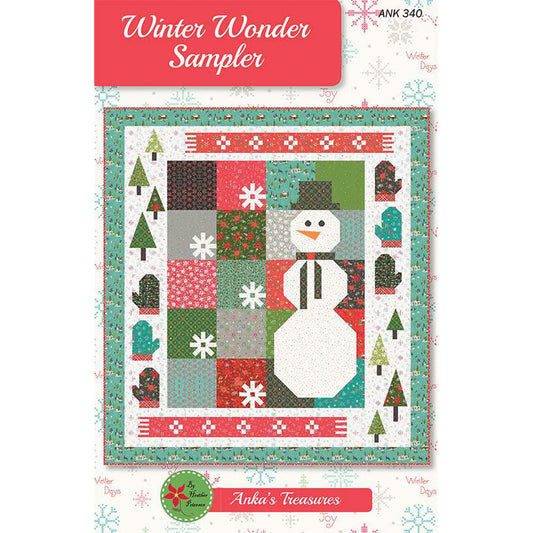 Anka's Treasures Winter Wonder Sampler Quilt Pattern