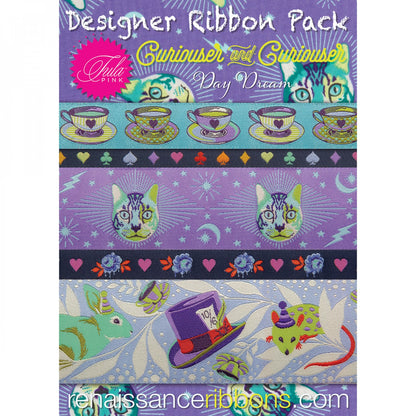 Designer Ribbon Tula Pink Curiouser Daydream Pack