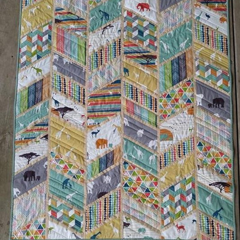Slice of Pi Split Arrows Quilt Pattern