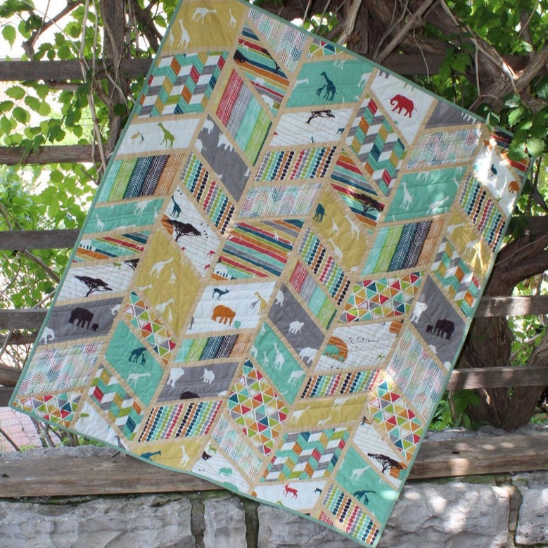 Slice of Pi Split Arrows Quilt Pattern