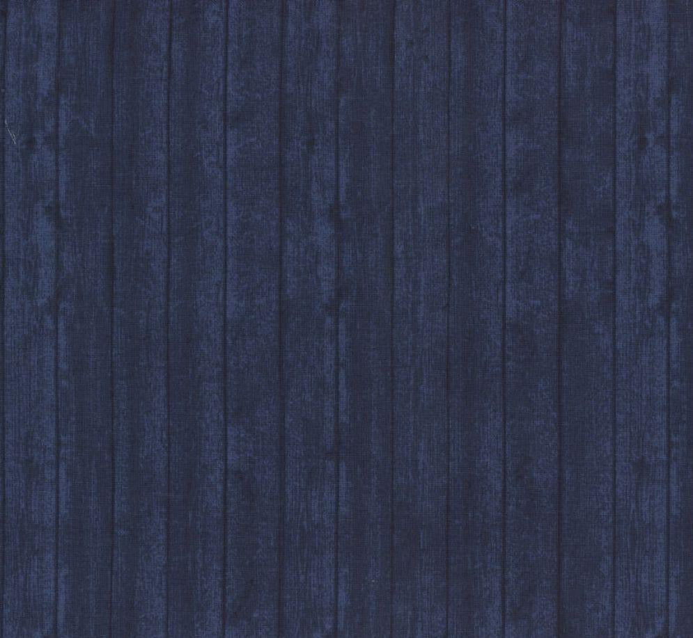 Wood Board Fabric - Navy - By the yard