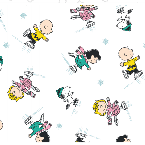 Peanuts Group Skate - By the yard