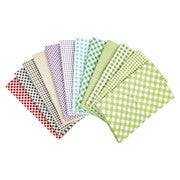 Bee Ginghams 1-Yard Bundle Granny Green 12pc
