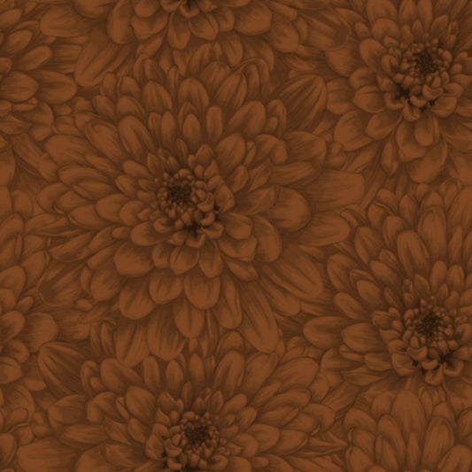 Bloom Fabric - Chocolate - By the yard