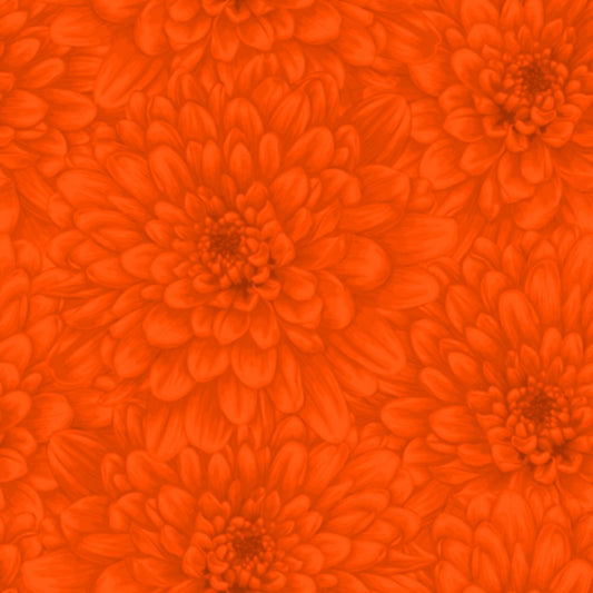 Bloom Fabric - Orange - By the yard