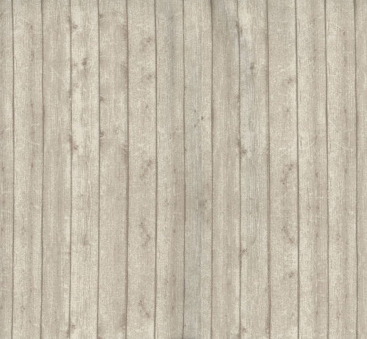 Wood Board Fabric - White - By the yard